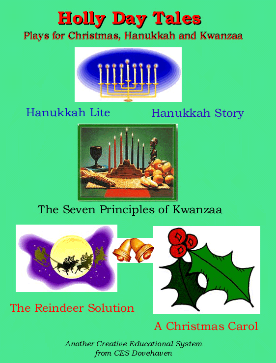 Five Plays for Christmas Hannukah and Kwanzaa play collection cover